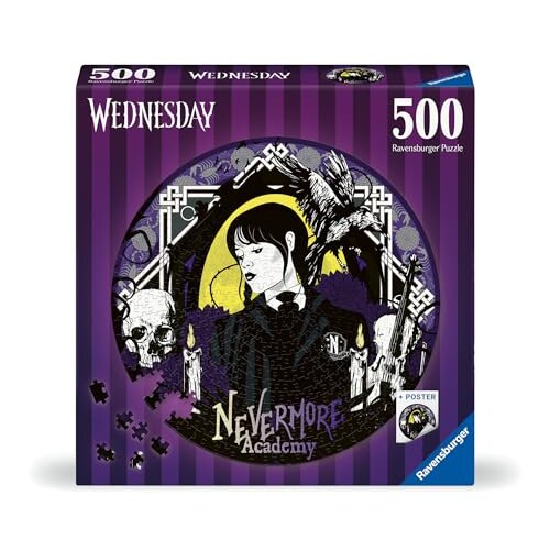 Ravensburger Ravensburger Puzzle 17573 - Ακαδημία Nevermore - 500 Τεμάχια για Ενήλικες και Παιδιά από 14 ετών