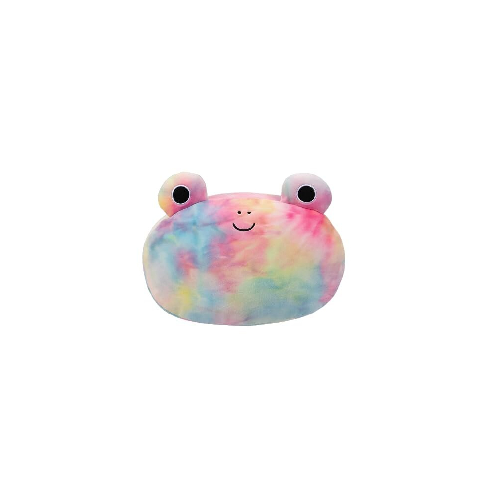 SQCR04195 Carlito-Rainbow Tie-Dye Frog Stackables 12-Inch Medium-Sized Ultrasoft Official Kelly Toy Plush