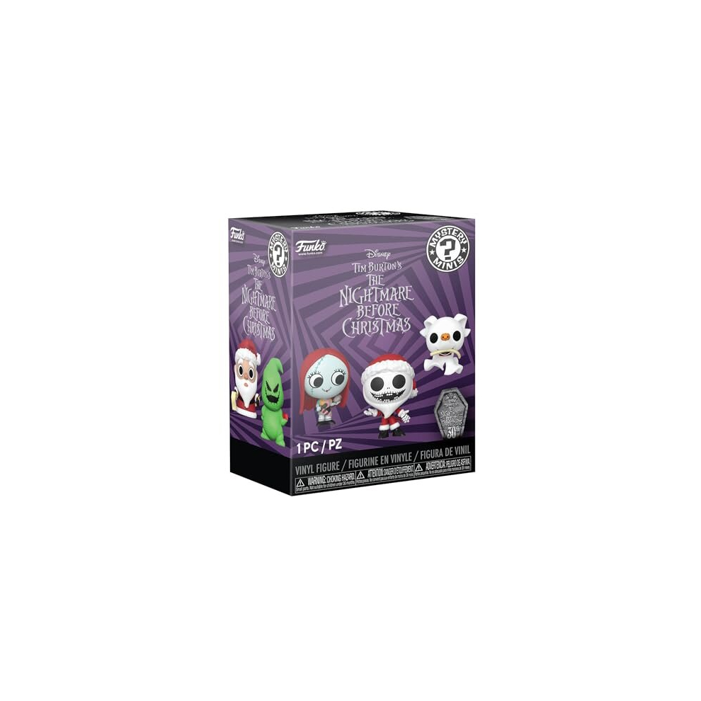 Mystery Mini: Disney the Nightmare Before Christmas 30th - Zero - 1 Of 12 to Collect - Collectable Vinyl Figure - Gift Idea - Official Merchandise -