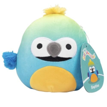 5" Baptise The Macaw - Officially Licensed Kellytoy Plush - Collectible Soft & Squishy Mini Bird Stuffed Animal Toy - Add to Your Squad - Gift for