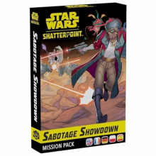 | Star Wars Shatterpoint: Sabotage Showdown Mission Pack | Tabletop Miniatures Game | Ages 14+ | 2 Players | 90 Minutes Playing Time - Board Game