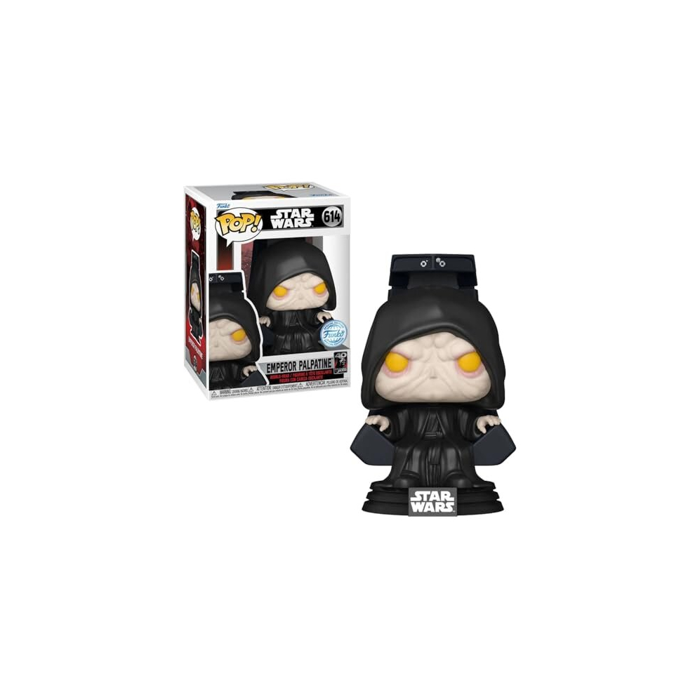 Star Wars Episode VI: Return of The Jedi Emperor Palpatine Spectating 40th Anniversary Pop! Vinyl