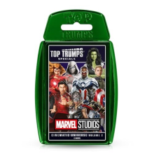 Marvel Cinematic Universe Volume 2 Special Card Game, Play with Spider-Man, Captain America and Scarlet Witch, Educational travel game, makes a great