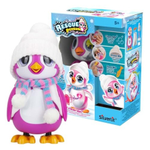 Rescue Penguin, Interactive Toy Pet with 20+ Sounds and Emotions, Unboxing Experience, Reacts to Touch and Teaches Caring and Nurturing Skills,