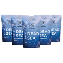 Dead Sea Salt 5kg - 100% Pure and Natural - Dead Sea Salts 5000g - Body Care - Best Benefits for Good Sleep - Beauty - Bathing - Body Care - Wellness