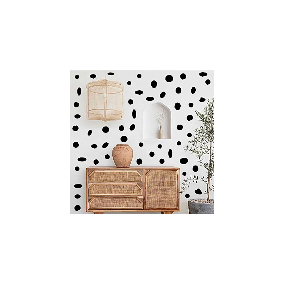 Polka Dot Wall Stickers For Kids Childrens Bedrooms Dalmatian Spot Wall Stickers Vinyl Wall Art Stickers Removable Stickers Wall Decals Irregular Dot Easma