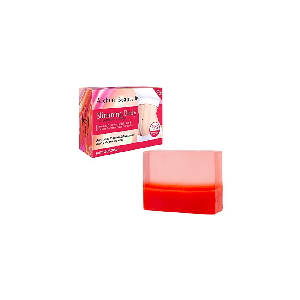 Aichun Beauty Slimming Body Essence Soap Cellulite Lift Diminish Puffiness Firm Up Skin Care 100G/3.38Fl.oz