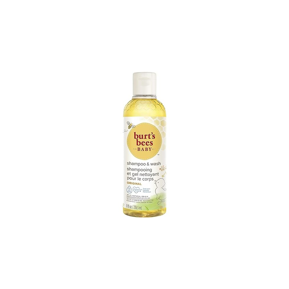 Burts Bees Baby Bee Tear Free Shampoo & Wash, 8 Ounce