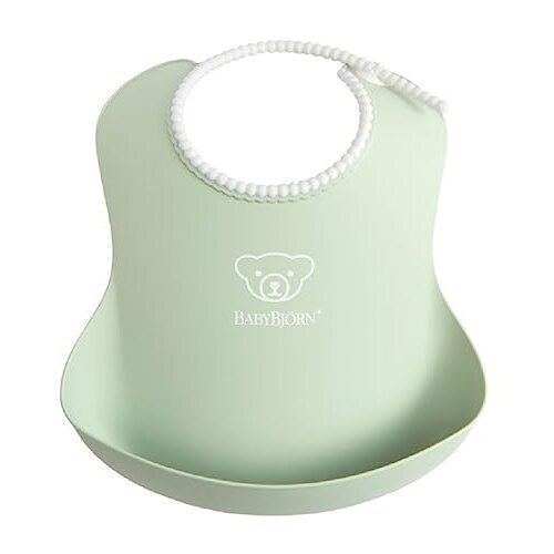 BABYBJÖRN Baby Bib, 2-pack, Powder green/Powder blue 1