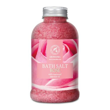 Rose Bath Salts 600g - Natural Rosewood Oil & Rose Extract - Best for Relaxing - Good Sleep - Beauty - Bathing - Body Care - Wellness - Relax -