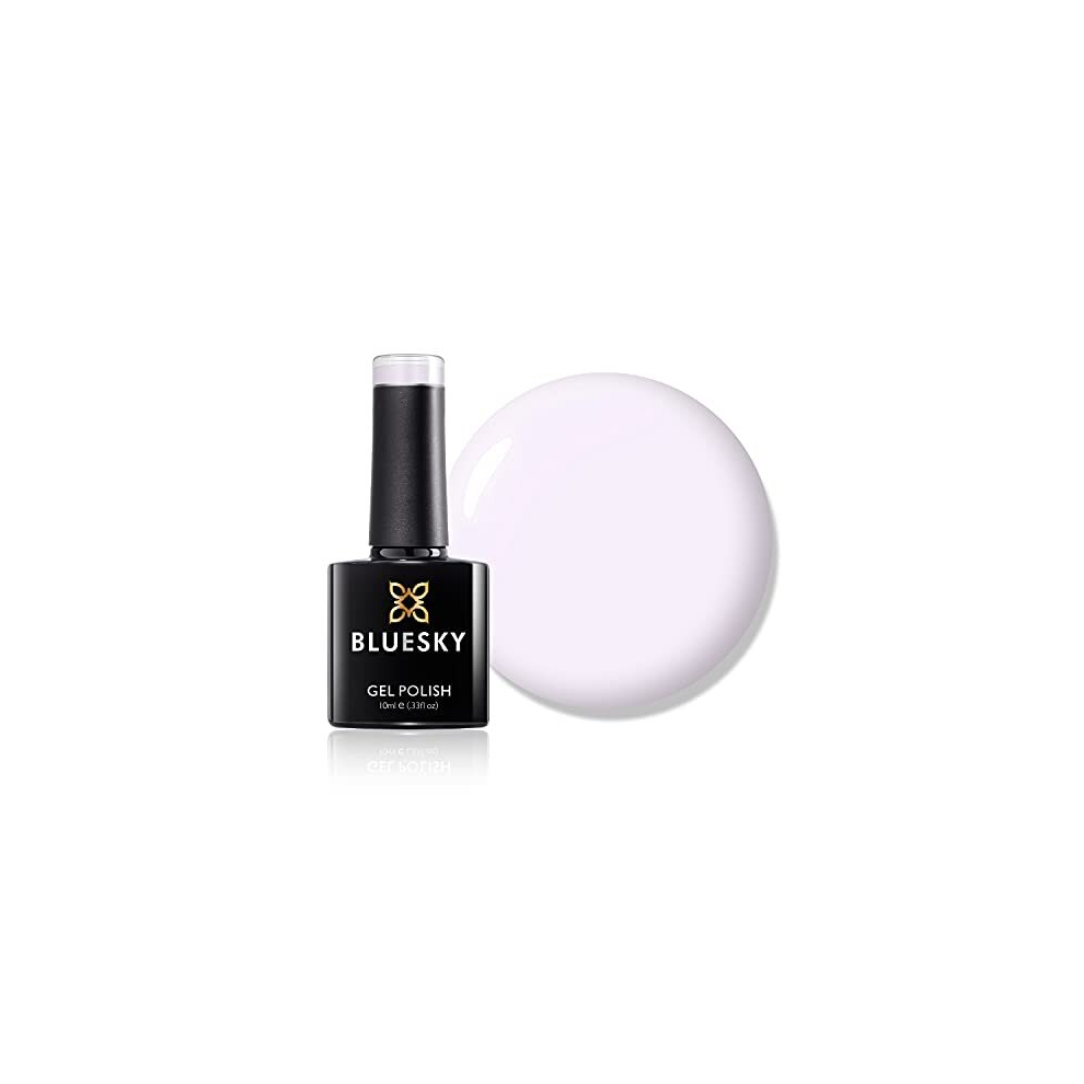 Bluesky Gel Nail Polish, Clear Pink 80523, Baby Pink, French, French Manicure, Lemonade, Light, Pink, Long Lasting, Chip Resistant, 10 Ml (Requires Drying