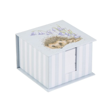 Wrendale Designs Memo Block - Love and Hedgehugs (Hedgehog)