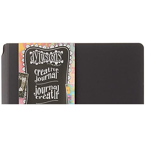 Dylusions Creative Journal Vierkant, Zwart 1