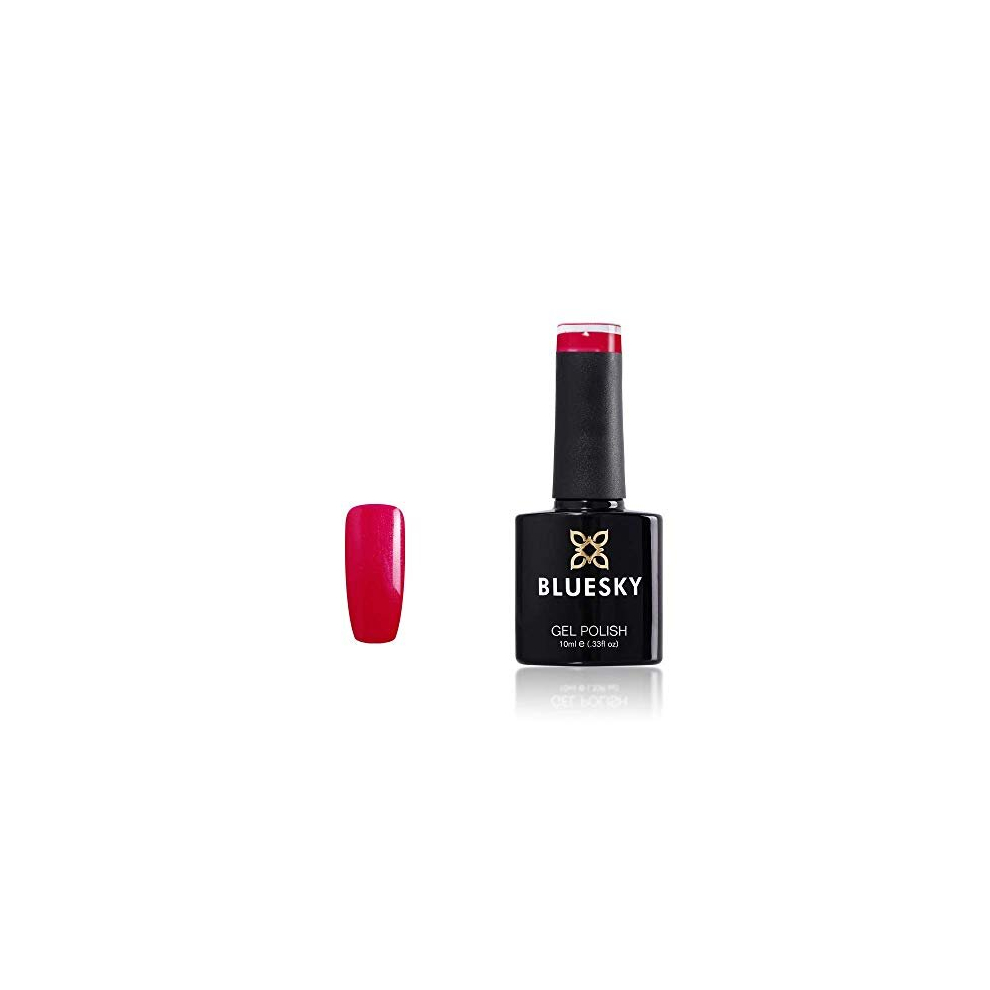 Gel Nail Polish, Dark Pink A110, Long Lasting, Chip Resistant, 10 ml (Requires Drying Under UV LED Lamp)