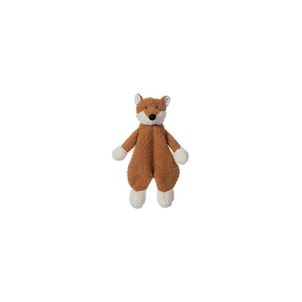 Apricot Lamb Stuffed Animals Security Blanket Yellow Fox Infant Nursery Character Blanket Luxury Snuggler Plush(Yellow Fox, 10 Inches)