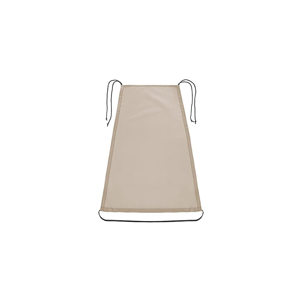 Zamboo Universal Baby Sunshade For Pram, Pushchair, Buggy And Carrycot/Stroller Sun Sail With Uv Protection 50+ And Up And Down Slide Function - Beige…