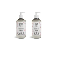 Naturals Rose & Argan Hand & Body Lotion, Essential Oils Of Rose & Patchouli, Crafted With Ingredients Such as Shea Butter, 2 x 500ml