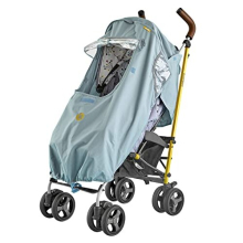 Splish Splosh Universal Rain Cover for Single Pushchair | Showerproof Stroller Rain Cover | Breathable Vents & Airflow Window | Fits Any Standard