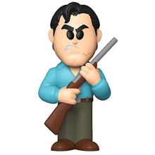 Vinyl SODA, Evil Dead, Ash, Bloody, 1/6 Odds for Rare Chase Variant, Evil Dead Classic, Collectable Vinyl Figure, Gift Idea, Official Merchandise,