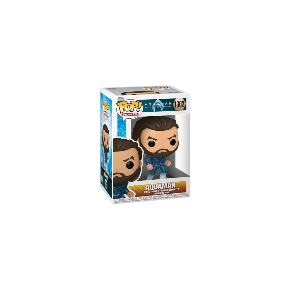 Funko Pop! Movies: Dc - Aquaman - Collectable Vinyl Figure - Gift Idea - Official Merchandise - Toys For Kids & Adults - Movies Fans - Model Figure For