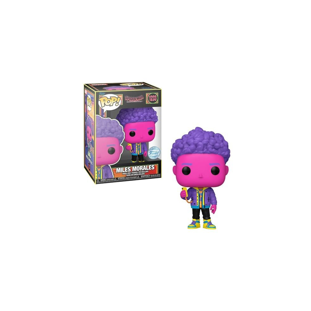 Funko Pop! Spider-Man: Across The Spider-Verse - Miles Morales Blacklight Exclusive