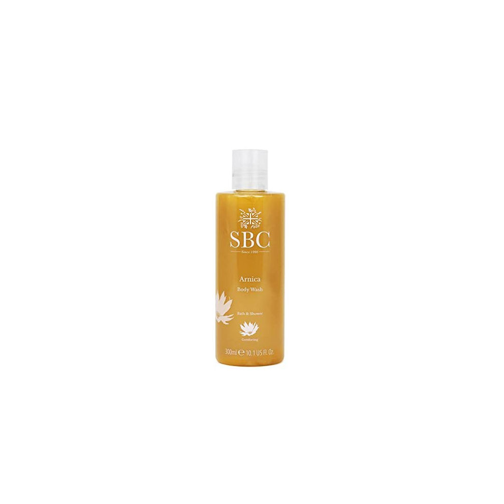 Sbc Skincare Arnica Body Wash - 300Ml | Arnica Montana Shower Gel | Vegan Friendly Body Wash For Muscle Tension And Fatigue | Body Wash For All The Family