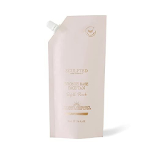 Refill Pouch for the Bronze Base Self Tan Drops from Sculpted by Aimee – 50ml Fast-Acting, No Smell Face Tan with Vitamin E (Light Medium)