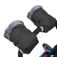 Pram Hand Warmers, 1 Pair of Pram Hand Muffs, Warm Gloves for Parents, Carriers, Handmuffs, Prams, Buggy