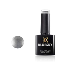 Gel Nail Polish, Metallic Effect, Mirror Mirror MT100, Silver, Long Lasting, Chip Resistant, 10 ml (Requires Drying Under UV LED Lamp)