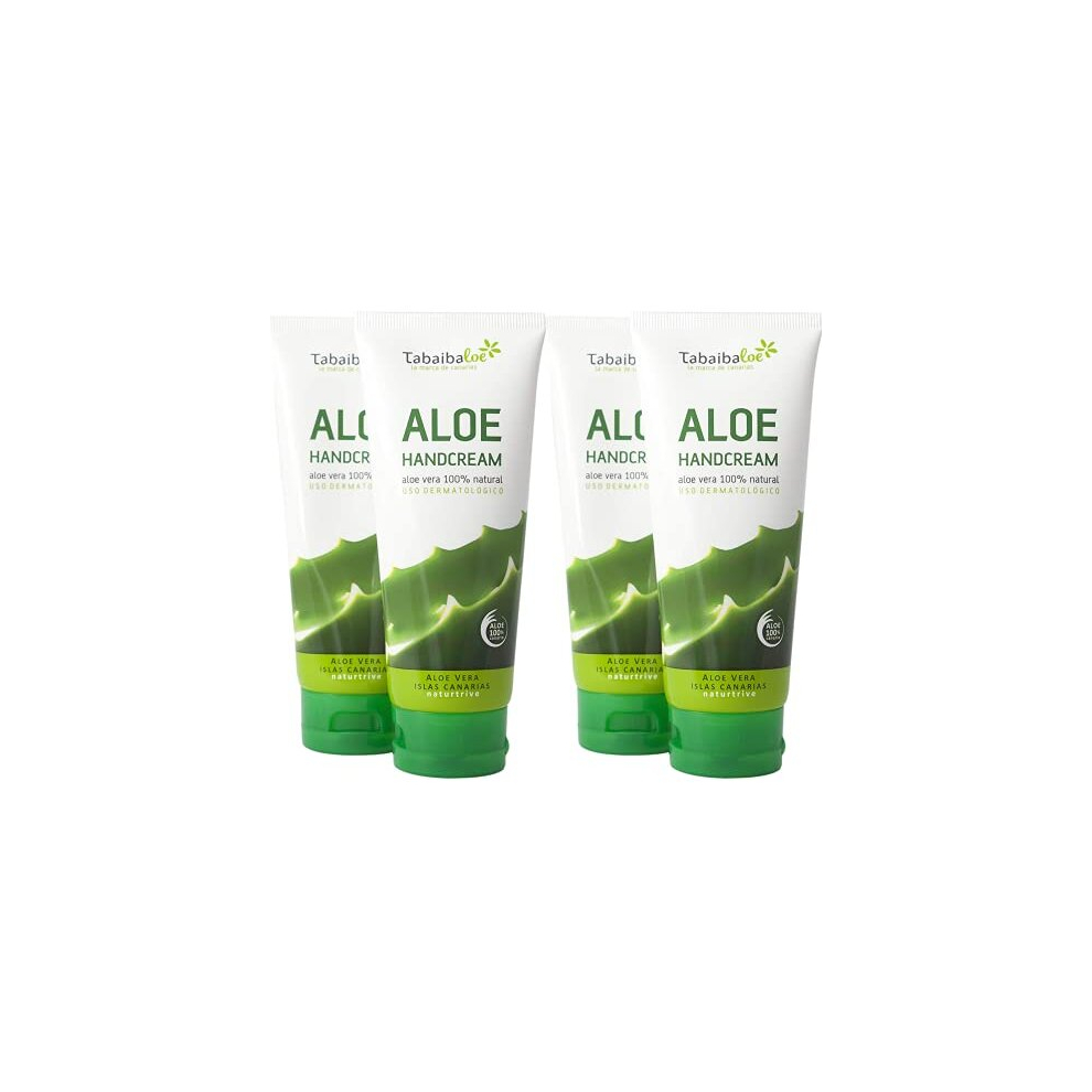 Tabaiba Cream Loe Aloe Vera Hand 100 Ml Pack Of 4 Units