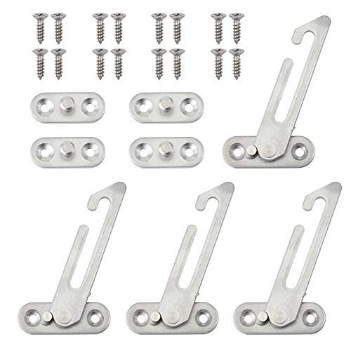 Window Restrictor Locks 4PCS UPVC Window Restrictor Hook Window ...