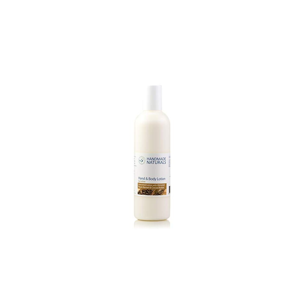 Handmade Naturals Light Unscented Hand And Body Lotion With Almond, Plum Kernel & Virgin Cocoa Butter