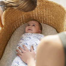 Outdoors Swaddle Blanket - Pack of 4 | Large 100% Breathable Muslin Cotton Swaddle Wrap Set for Baby Girls & Boys | Newborn & Infant Sleep Essentials