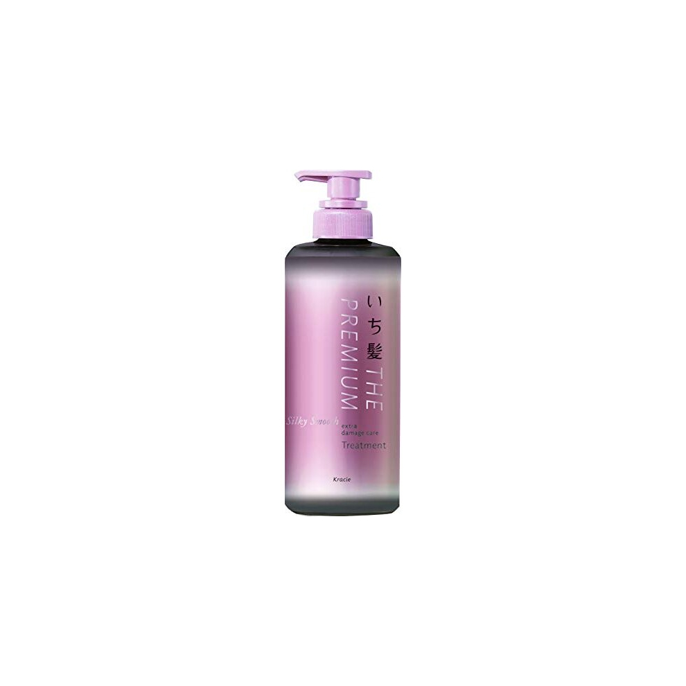 Ichikami The Premium Extra Damage Care Hair Treatment 480Ml - Silky Smooth