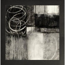 Watson Range a Wintry Day II by Jane Davies Picture Frame, Wood - 5 x 5 Inches, Black