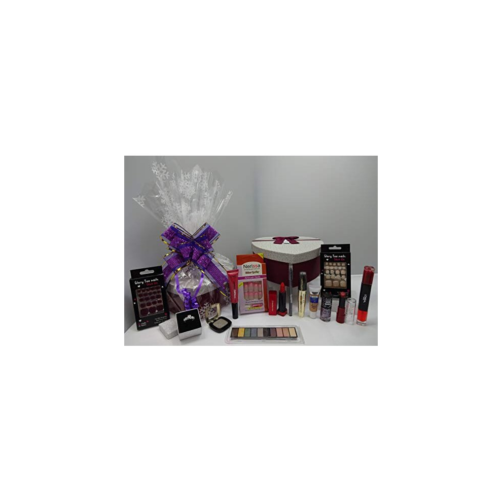 Mix Brands Beauty Bundle Make Up Gift Hamper For Her Free Ring Included