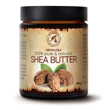 African Shea Butter 100g (Refined) - 100% Natural & Pure Shea Butter - Ghana - Best for Hair - Skin - Nail - Lip - Face - Body - Great for Beauty -