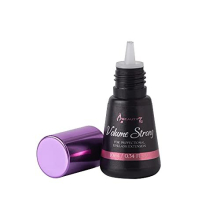 Volume Strong Individual Lash Glue Black 1-2 seconds Fast Drying for Eyelash Extensions 10ml Professional Use Only