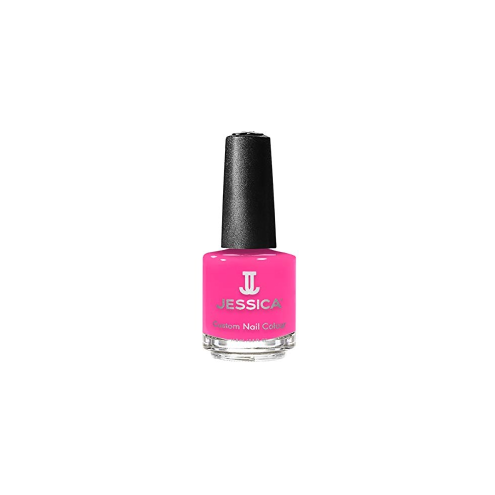 Jessica Custom Colour Nail Polish, Fluorescent Flamingo 14.8 Ml