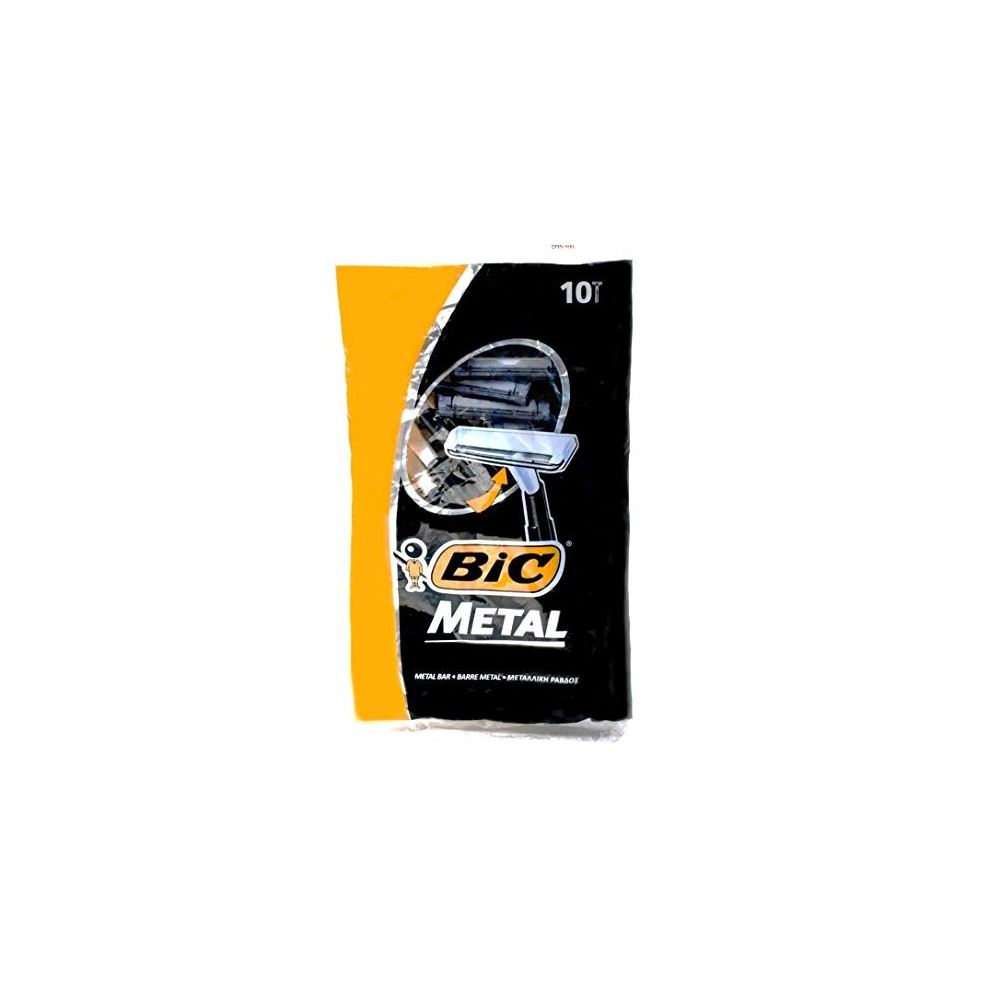 Bic Metal Disposable Men's Shaving Razors, 10-Count X 3 Packs