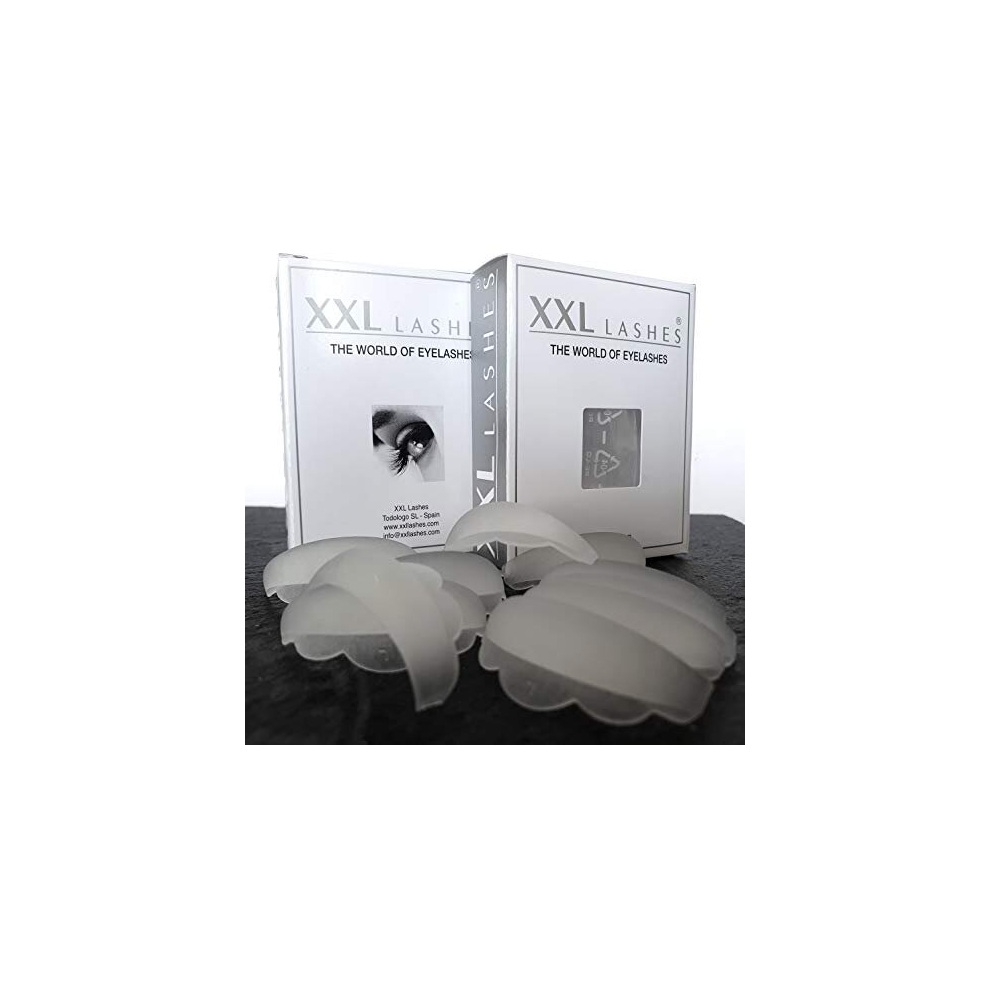 10 Silicon pads for perfect eyelash lifting! - LVL, eyelash perming, eyelash curler, silicon curler, silicon rollers - refill pack (L)