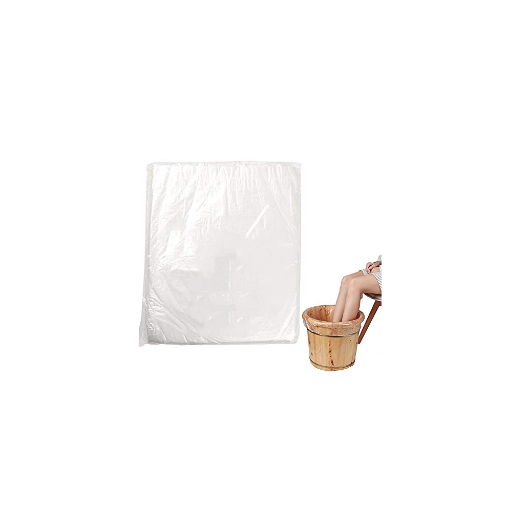 80 Pcs Disposable Foot Bath Bag Thicken Foot Bath Basin Bags Multifunctional Foot Tub Liners Disposable for Massage Centers Bath Centers Home Foot Spa