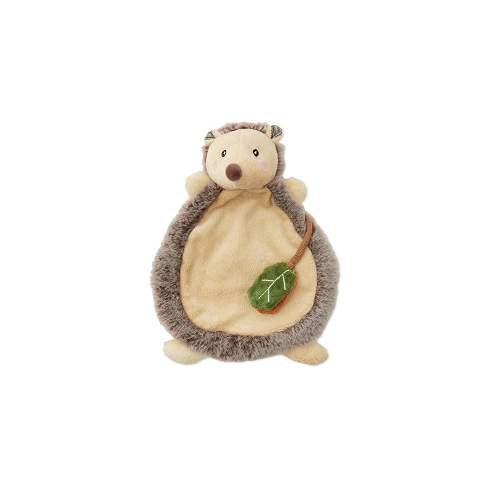 Bieco Cuddle Blanket Hedgehog | From 0 M + Approx. 27 Cm | Comfort Blanket | Cuddly Toy Baby | Cuddle Blanket Baby Boy & Girl | Baby Comfort Blanket | Baby
