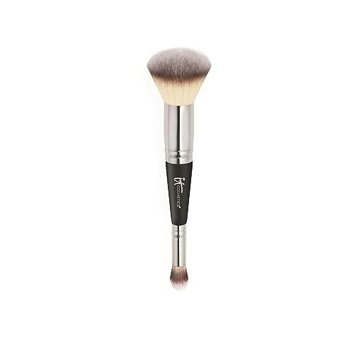 Heavenly Luxe Complexion Perfection Foundation Make Up Brush #7, Double-Ended and Multi-Use for Seamless Application