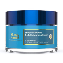Anti Aging Cream for Men | Natural Moisturizer with Vitamin E for Wrinkles & Fine Lines (14 herbs, 50g)