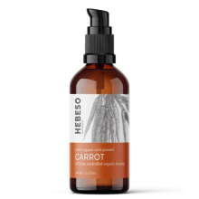 Carrot Oil 100% Organic Cold-Pressed 100ml | Visible, Beautiful Tan | Easy To Distribute | Protects Against Harmful UV Rays | Restores Elasticity,