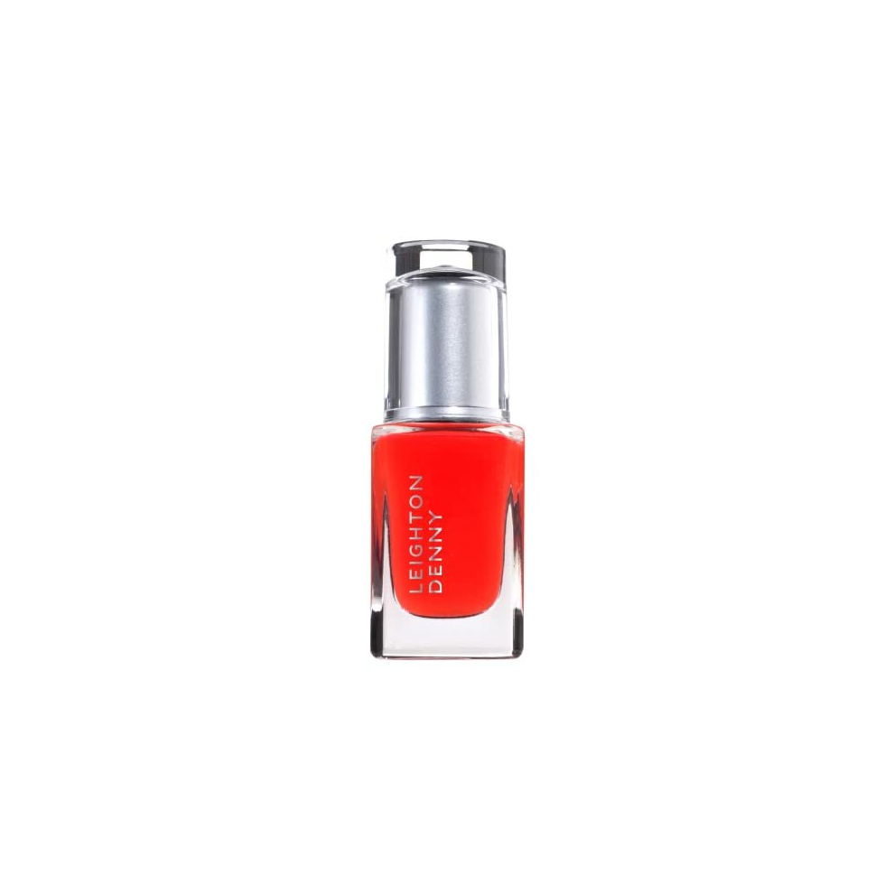 Leighton Denny I Love Juicy Nail Polish, High Performance Nail Colour, Bright Red Nail Varnish 12Ml