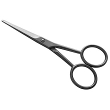 4.5" Stainless Steel Beard & Moustache Scissors - Tenartis Made in Italy