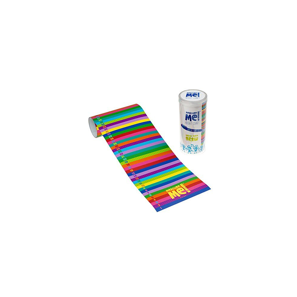 Measure Me! Roll-Up Height Chart For Children - Rainbow Rows Little Wigwam