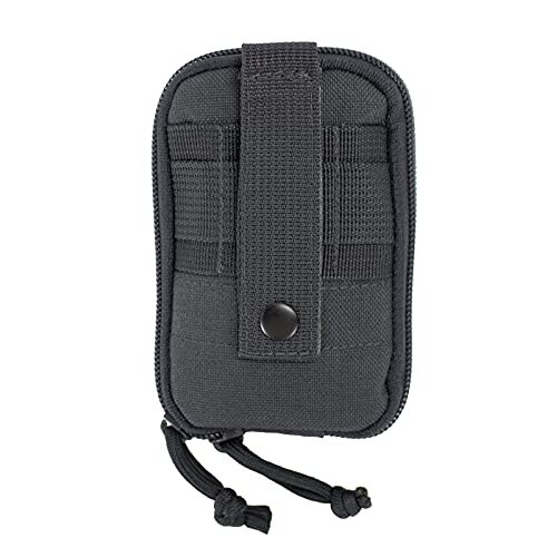 Nappy Bin Bag Foldable Nappy Dump Pouch - Black - 1